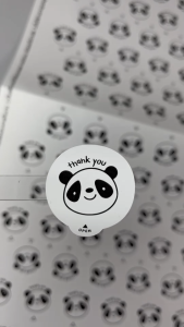 🔥สติกเกอร์กันน้ำ 100%💦 สติกเกอร์ปิดฝาแก้ว สติกเกอร์กันหก สติ๊กเกอร์ปิดรูฝาแก้วน้ำ สติกเกอร์ติดขวดน้ำ PK007