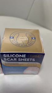 1 Roll Invisible Silicone Scar Sheets Self-Adhesive Scar Cover Tape Skin Care Strips Transparent Color