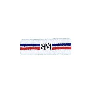 Tất Cầu Lông Cao Cấp Có Bảo Vệ Cổ Tay Sọc Thiết Kế Logo Màu Đỏ Và Xanh Cổ Điển Cao Đến Bắp Chân Tất Thể Thao Dành Cho Nam Và Nữ