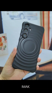 [SG] Imak Phone Case for Samsung Galaxy S25 Ultra 5G / S25+ S25 Plus 5G / S25 5G - Manbo Frosting UC-6 Soft TPU Water Drop Design Casing Cover