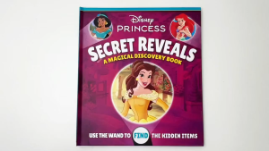 Disney Princess Secret Reveals Look & Find Book To Find Hidden Objects with Wand For Kids