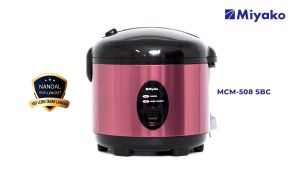 MIYAKO Magic Com Rice Cooker Anti lengket NANOAL 1.8 Liter 18L MCM 508 SBC