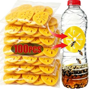 Pest Control Funnel Bottles Insert Wasp Traps Reusable Plastic Fruit Fly Trap Wasp Catchers Hornet Bee Repellent Garden Tools