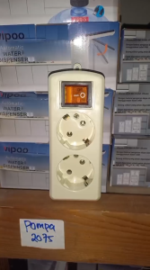DEXICON Stop Kontak Switch On Off tanpa Kabel-2 Lb + SWITCH-S1
