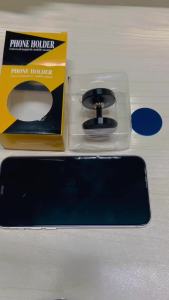 Double-Sided Magnetic Suction Phone Holder Strong Magnet Mobile Phone Stand For Gym Kitchen Adsorb To Any Metal Surface