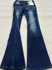 Quần Jeans Denim Ống Loe Cạp Thấp Dài 180 Quần Jeans Nữ Co Giãn Dài Cho Người Cao 175 Quần Jeans Denim Thường Ngày Có Túi