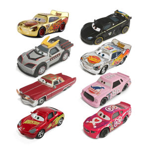 Takara Tomy | Cars 2 Lewis Hamilton Car Model Toy Metal Die Casting Anime Figure Chick Hicks Kabuto Racing Toys Birthday Gifts Collectibles