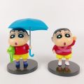 อะนิเมะ Crayon Shin-Chan กล่องตาบอด Daily Life Series กระเป๋าตาบอดตุ๊กตาของเล่นคอลเลกชันรูปของเล่น. 