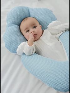 หมอนจัดแต่งทรงผมสำหรับเด็ก0-3ปี หัวที่ถูกต้องจนน่าตกใจป้องกันเด็กนอนสิ่งประดิษฐ์ผ้าฝ้ายแท้สำหรับทารก หมอนทำให้ท่านอนคงที่สําหรับทารกแรกเกิด