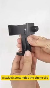 Holder U premium 360 Derajat Rotate Design Holder U Penjepit HP Vertikal Horizontal Tongsis Tripod