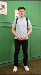 Ransel mika pvc Ransel sekolah Ransel laptop Ransel Transparan Backpack korean style unisek