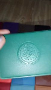 DRIVERS LICENSE HOLDER-LEATHER