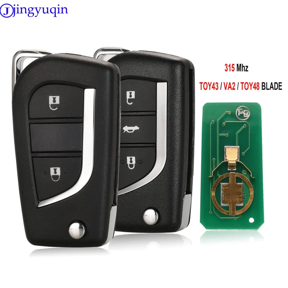 Jingyuqin New Remote Control Toy48 Blade Smart Car Key Fob 315MHz