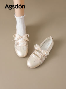 Agsdon | Breathable Thick Sole Female Shoes Mary Jane Style