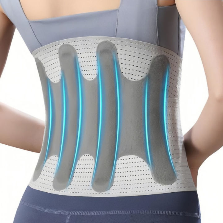 Breathable Lumbar Support Belt Orthopedic Fitness Lifting Anti-skid ...