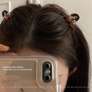 Princess Style Pearl Hair Grips Womens Fashion Small Size Elegant Hair Clips Shark Clamp Hair Accessories