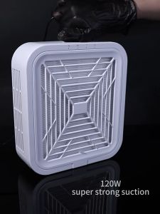 เครื่องดูดฝุ่นเล็บ 120W SNRQI พลังดูดแรงสูง ( แถมฟรีแผ่นกรอง2แผ่น ）แรงดูดสูงมาก ปรับระดับลมได้ พร้อมแผ่นกรอง