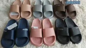 Dép Thái Lan nam nữ đi mưa nhựa đúc trẻ trung siêu nhẹ siêu bền MONOBO - MONIGA AD-01
