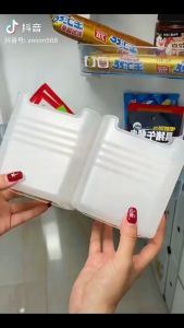 Sweet Belly กล่องเก็บคัดแยกข้างประตูตู้เย็น กล่องเก็บของสไตล์ญี่ปุ่น