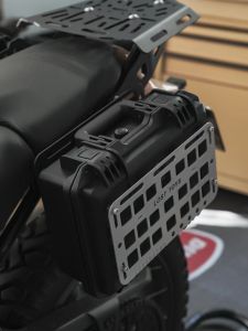 Lost Toys Motorcycle Tool Box Expansion Panel Set Camping Gear Coffee Rack Mountable Panel Kit for Various Motorcycles