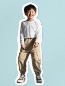 【พร้อมส่งจากกรุงเทพ】🚀 กางเกงเด็กผู้ชาย คาร์โก้เด็ก ลำลองเด็ก ใส่สบาย ทรงหลวม เท่ๆ มีสไตล์