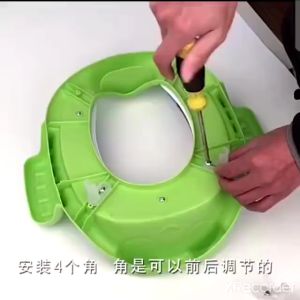 【Free Shipping】Children Toilet Seat Upgrade Portable Potty Seat with Splash Guard for Toddler Removable Travel Non-Slip Pads Toilet Potty Training Seat Covers for Baby Toddlers and Kids