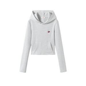 Hooded Fitted Sweatshirt