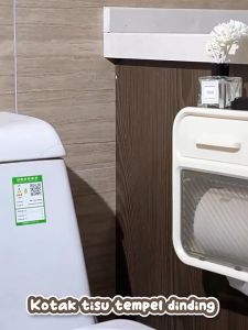 Rak Tisu Gantung Kotak Tissue Anti Bocor Wadah Penyimpanan Tisu Serbaguna Tisue Box Tingkat