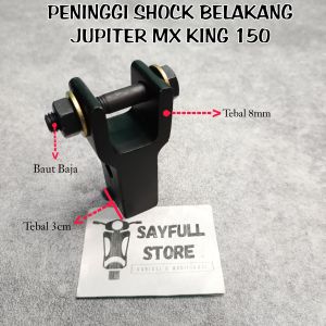 Peninggi Shock Belakang Mx King 150 Pnp Monoshock Jupiter Mx King