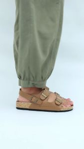 Amazeus BRISKET Sandal Wanita Casual Sendal Slop Kekinian Model Ban Dua