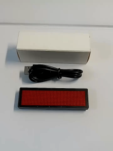 Signboard Mini LED Mini LED Digital Programmable Sign LED Signage Rechargeable Scrolling Name Message Tag