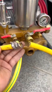 58 Type Kink Free Connector Hose Fitting Brass Pressure Washer Adapter