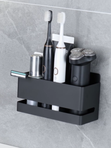 Giá để bàn chải đánh răng giá treo tường giá đa năng có thể đựng bàn chải đánh răng kem đánh răng lược vv không thấm nước và chống gỉ