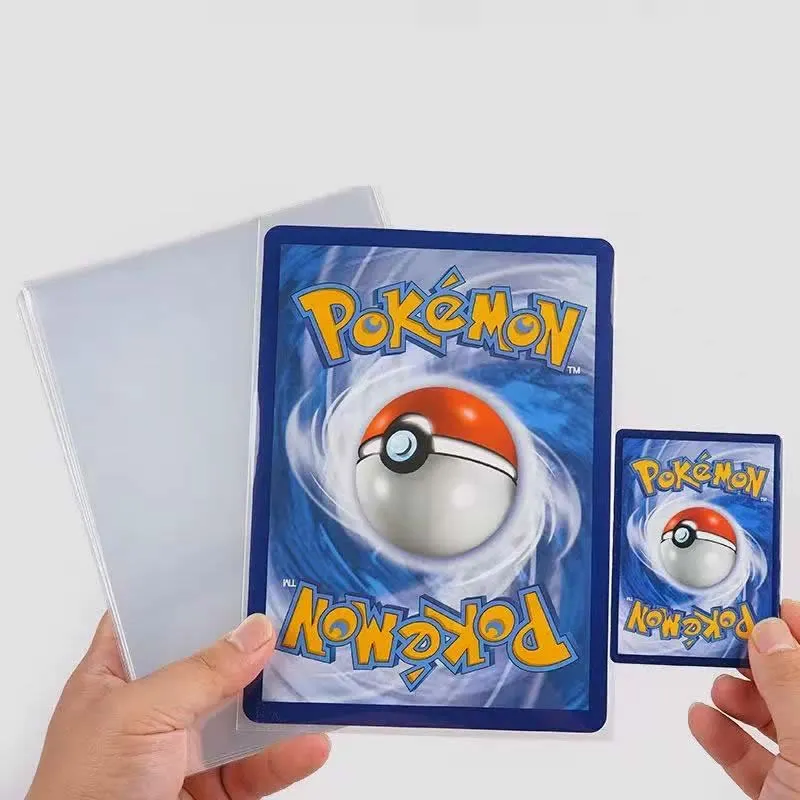 jumbo card sleeves pokemon Pokemon Card Sleeve Jumbo & Toploader Perfect Fit For Oversized Modern Jumbo Pokemon Cards 5x7 Penny Sleeves