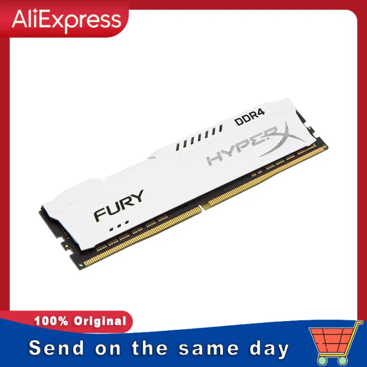 HyperX | HyperX Fury Memory RAM DDR4 8GB 16GB 3200MHz 2666MHz 2400MHz Desktop Memory DIMM PC4-25600 21300 1.2V 288Pin