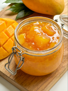 No Preservatives Large Fruit Chunks Freshly Made Mango Jam for Breakfast Yogurt Toast and Baking