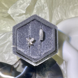 925 Sterling Silver Butterfly Earrings Sparkling Zirconia Screw Back Ear Cuff Ultra-Shiny Fashion Jewelry for Women