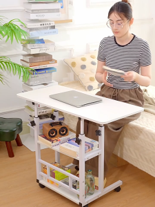 HM ถูกสุดๆ💥โต๊ะคอมพิวเตอร์ข้างเตียง โต๊ะคอมข้างเตียง โต๊ะข้างเตียง โต๊ะเคลื่อนที่ โต๊ะวางโน้ตบุ๊ก โต๊ะวางของอเนกประสงค์ โต๊ะทำงาน ปรับระดับได้ โต๊ะคร่อมเตียง โต๊ะคอมข้างเตียง โต๊ะคอมพิวเตอร์ โต๊ะอเนกประสงค์