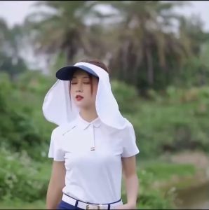 Khăn Trùm Golf Nam - Nữ Khăn Trùm Chơi Gôn Chống Nắng Thương Hiệu Titleist - PGM Free Size