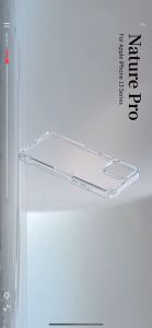 IPHONE 15 PRO MAX / 15 PRO / 15 PLUS / 15 Case NILLKIN Nature Pro MAGNET Transparent Shockproof Case