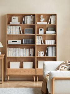 WEISHA | Solid Wood Bookshelf