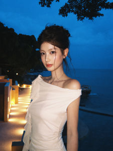 THROUS | Áo Thun Tay Ngắn Dây Kéo Giảm Mỡ Có Nơ