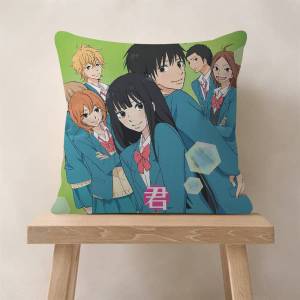 Kayou | Anime K-Kimi Ni Todoke Cushion Cover Soft Decorative Square Cushion Covers 45x45cm Pillowcases For Sofa Couch Bedroom