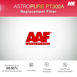 AAF AstroPure PT300A 2 in 1 Pet Care Removal Gas Phase Filter (𝐂.𝐎.𝐌.𝐁)