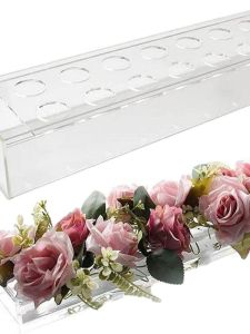 Hộp Đựng Hoa Hình Chữ Nhật Trong Suốt Alexander Water Cultivation Hộp Đựng Hoa Trang Trí Bàn Ăn Nhà Hàng Hộp Đựng Hoa