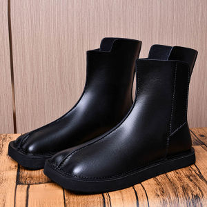 NUDANLAI | Business Style High-top Leather Boots