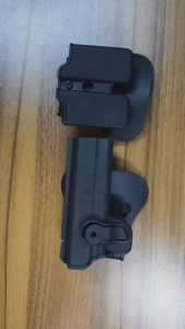 Tactical Outdoor Retention Roto1911 Holster for Right Hand Waist Belt Holster with Pouch Single Stack 9mm
