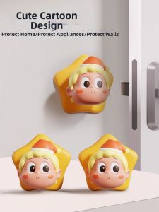 RUIDEDAN | Anti-collision Door Stop Silent Buffer No-drilling Doorstop