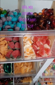 Gummy candy sweets sour gummy blast vitamin c burst mix and match 100g