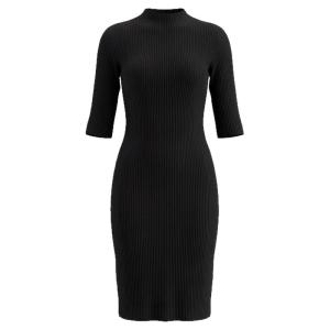 Elegant Waist-Cinching Stylish Autumn Dress